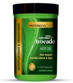 Professional Feel Virgin Coconut & Avocado Oil Hair Repair Keratin Hair Repair Mask & Spa, Total Repair Hair (800 gm)