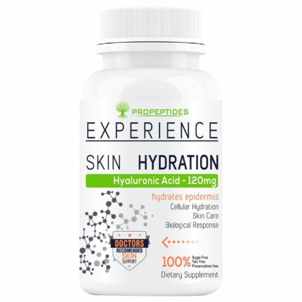 Propeptides Hyaluronic Acid Tablet With Vitamin C, Glutathione & Biotin Supports Healthy Skin, Hair, Nails | Hyaluronic Acid Powder Supplements For Women & Men | Boost Collagen-No Sugar 60 Tablets