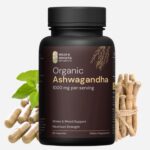 Pure Organic Ashwagandha Powder Capsules - Nutrient Rich Ashwagandha - Supports Metabolism and Immunity - Manages Anxiety & Stress - Ayurvedic - Mood Stabilizer