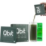 Qbit Probiotics Supplement for Men & Woman | 5 Servings | With Prebiotics, 60+ Multivitamins | Plant Based Nutrition Health Drink and Superfoods | Supports Gut Health, Energy, Immunity | Zero Sugar
