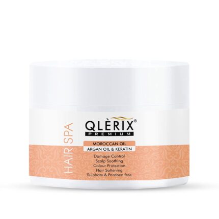 Qlerix Premium Hair Mask For Damaged and Weak Hair With Pro-Keratin Mask for smoothening hair deep conditioning and hair fall control | For Men & Women | 200ml