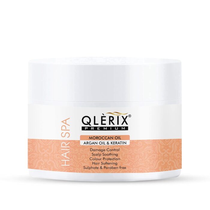 Qlerix Premium Hair Mask For Damaged and Weak Hair With Pro-Keratin Mask for smoothening hair deep conditioning and hair fall control | For Men & Women | 200ml