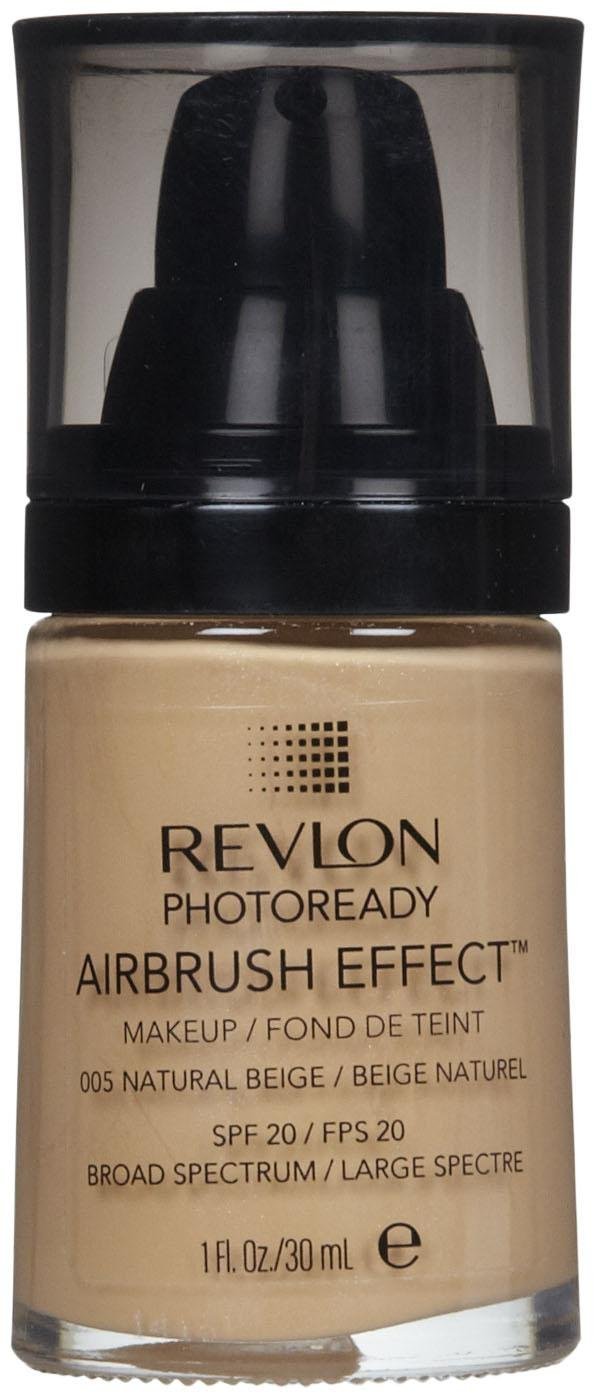 REVLON Photoready Airbrush Effect Makeup Cream - Natural Beige, 1 Count