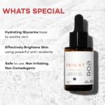 R.O.A Skincare BRIGHT 10% Vitamin C face serum for Men and women 30ml | Brightening glow Vitamin C face serum for dry sensitive or combination skin with Orange, Kakadu plum and Camu Camu extract