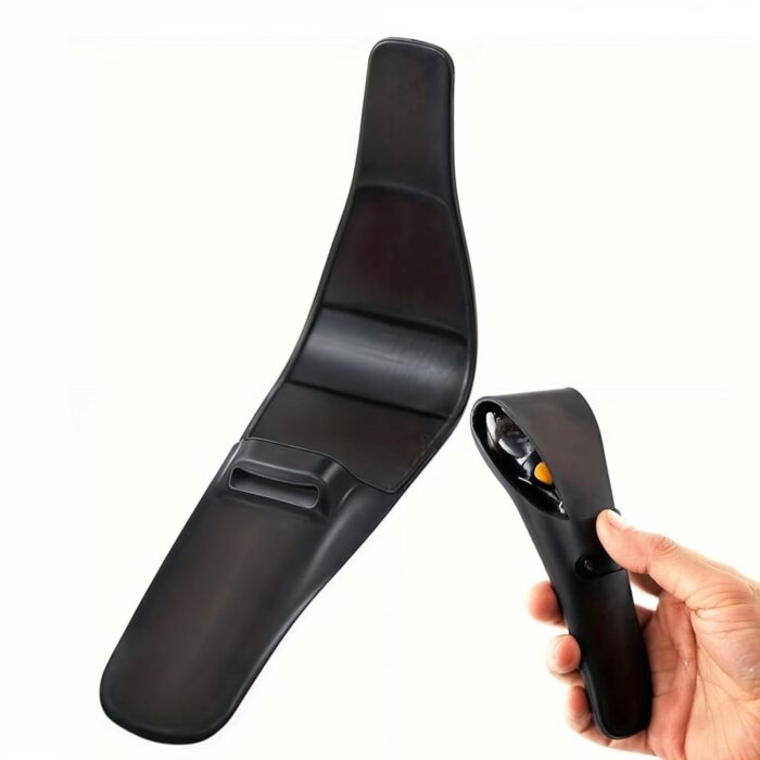 RUBAB MEN Silicone Shaving Razor Case | Waterproof & Hygiene Travel Protection Cover | Compatible with Mach, Vector Series & All Standard Razor Sizes | Matte Black