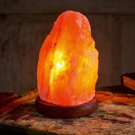 RURAL KART 2-3 Kg Natural Air Purifier Himalayan Salt Lamp- Organic Pink Rock Salt Table Lamp Electric - Vastu, Feng Shui, Home Decor, Healing, Peace & Harmony