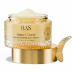 Ras Luxury Oils Super Charge Day Cream with Multivitamin SPF 30 PA++++ Goji Berry & Ceramides | Moisturizer for Glowing Skin with 72HR Hydration | Protection from UVA & UVB | Luxury Skincare