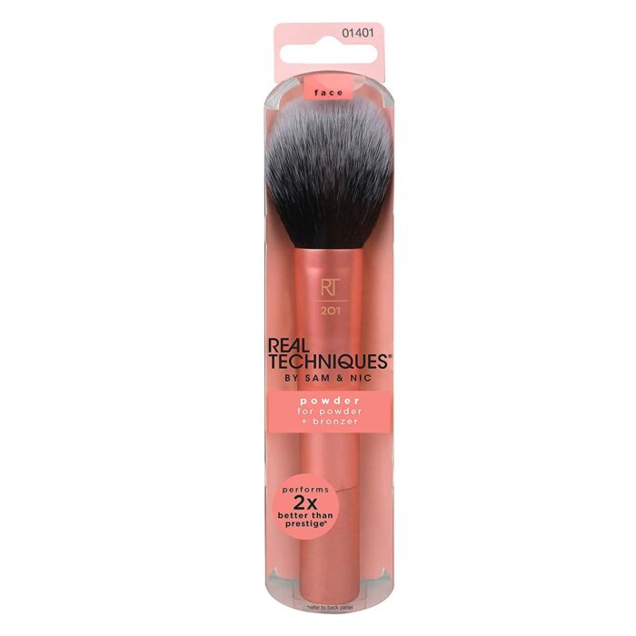 Real Techniques By Sam & Nic Powder For Powder + Bronzer 201 Pack Of 1, 50 G
