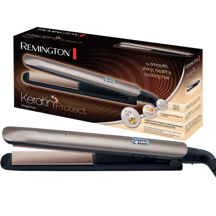Remington S 8540 Hair Straightener (Rose Gold)
