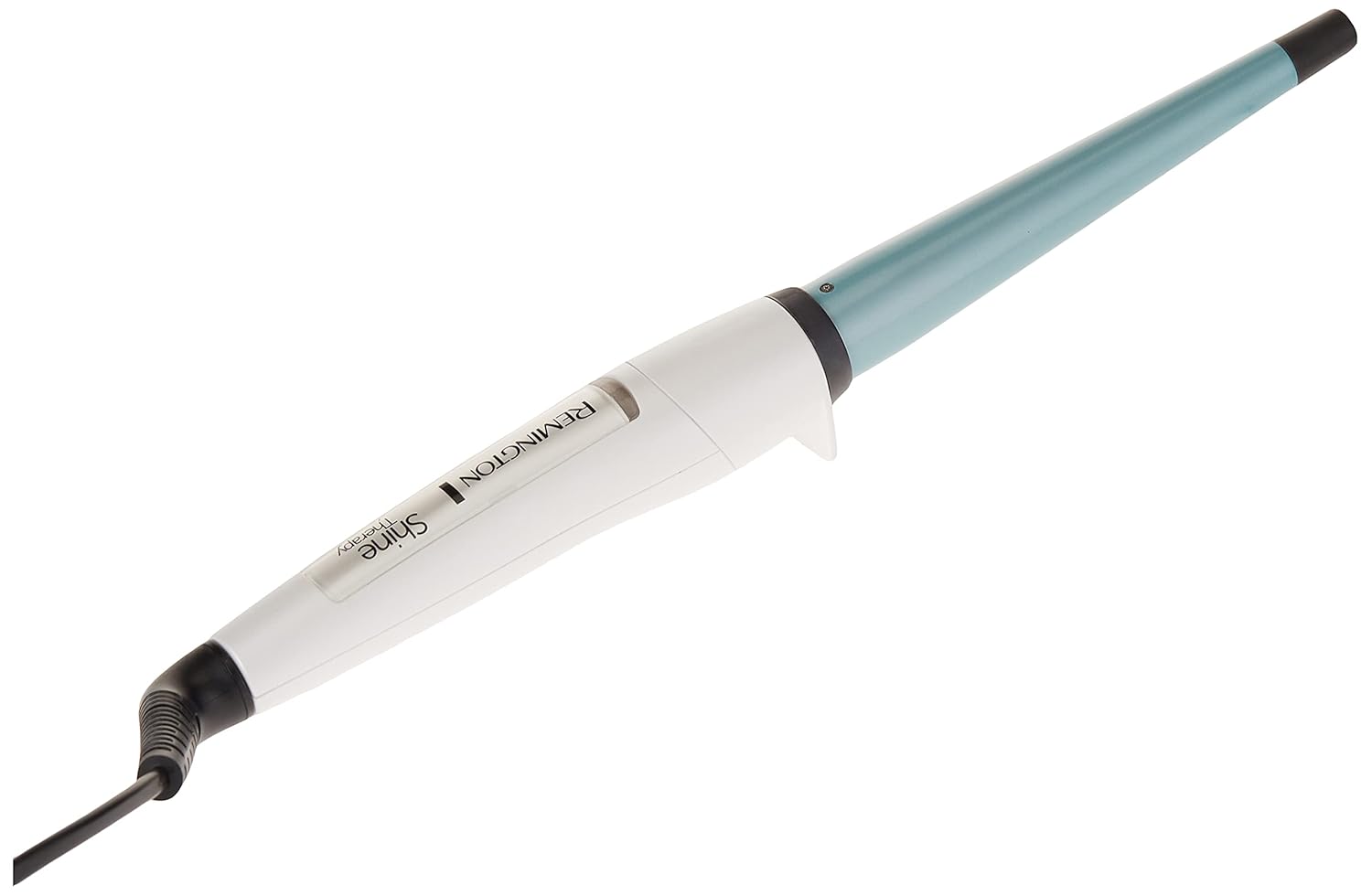 Remington Shine Therapy CI53W Hair Curler | Advanced Ceramic Barrel Curling Wand with Moroccan Argan Oil & Vitamin E | 8 Heat Settings Up to 210°C | Quick 30s Heat Up | Heat-Resistant Travel Case | Auto Shutoff