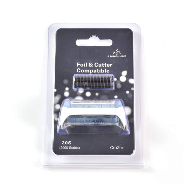 Replacement Shaver Foil and Cutter Fits Braun Cruzer 20S 2615 2675 2775 2776 2778 2864 2865 2866 2874 2876 2878 5732 5733 5734 Z20 Z30 Z40 Z50 Z60