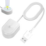 Replacement USB Charger Base for Philips Sonicare HX6100 Electric Toothbrush Compatible with Philips Sonicare HX3000 / HX6000 / HX8000 / HX9000 Series IP67 Waterproof
