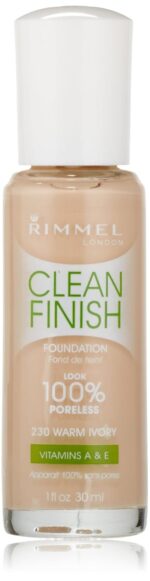 Rimmel Clean Finish Foundation, Warm Ivory
