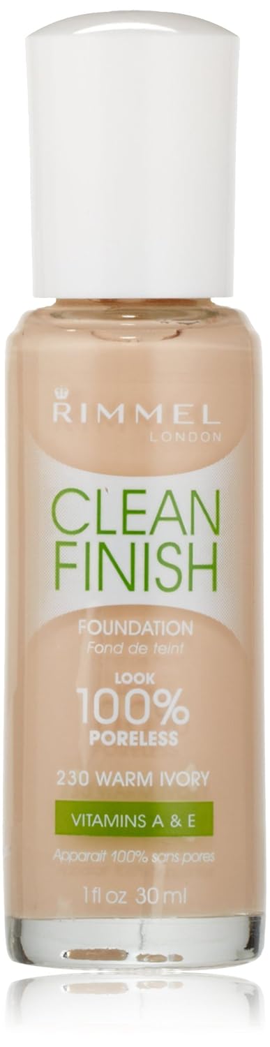 Rimmel Clean Finish Foundation, Warm Ivory