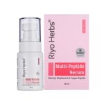 Riyo Herbs Multi Peptide Serum for Face 30ml | 7 Peptide and Copper Peptide Serum for Face | With Collagen Boosting & Hydrating | Overnight Repair Serum for All Skin Types