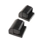 SAZ DEKOR 2Pcs Gym Fitness Equipment End Cap Foot Cover Tube Cap for Home Gym Supplies