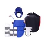SAZ DEKOR 5Pcs Boxing Body Protector Taekwondo Protection Gear for Fitness Martial Art S and Women