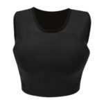 SAZ DEKOR Karate Chest Protector for Women Comfortable for Fitness Football Volleyball M