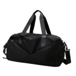 SAZ DEKOR Travel Duffel Bag Luggage Bag Large Overnight Weekender Bag for Yoga Fishing Black Large
