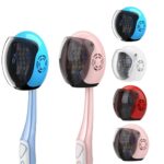 SELLFUN Helmet Toothbrush Covers Caps, Toothbrush Head Protector for Household Travel, Fits Most Manual and Electric Toothbrushes for Kids Gift, Birthday Gift (Any 2 Pieces)