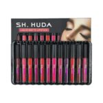 SH.HUDA Creamy Matte Beauty Liquid Lipstick Set of 12 Pcs Multicolor Lipsticks for Women