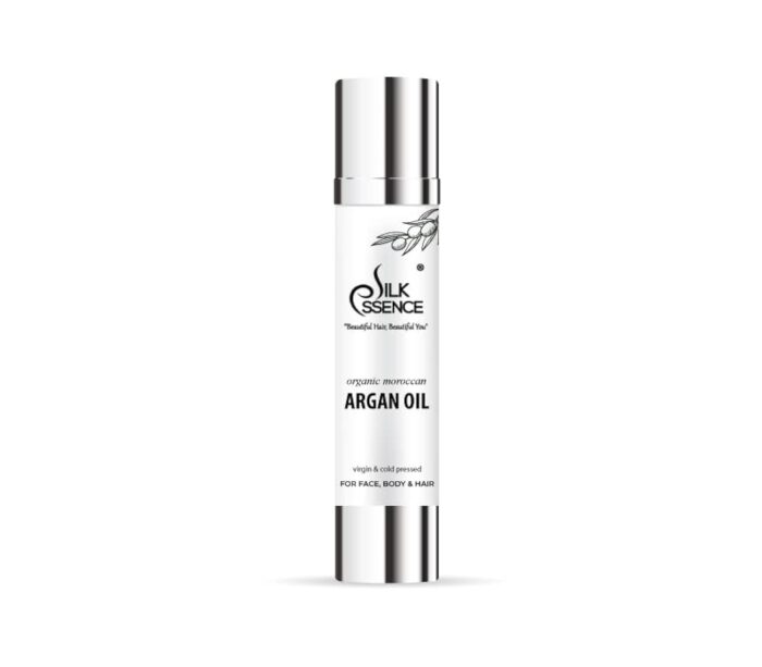 SILK ESSENCE Moroccan Argan Hair Oil (50Ml) / Non-Sticky and Non-Greasy