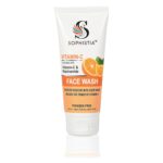 SOPHISTIA Vitamin C & Niacinamide Facewash – Brightens, Refreshes & Even Skin Tone | Men & Women | 100ml