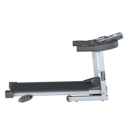 SPORTAL STM110 PT Motorized Treadmill for Home Use with in-Bulit Bluetooth Speaker Manual Incline Motorized | Black