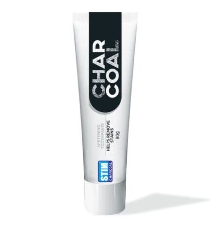 STIM Charcoal Toothpaste -80g dental pulse dental floss