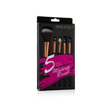 SWISS BEAUTY MakeUp Brushes Set MakeUp Accessorygold 100g, Golden