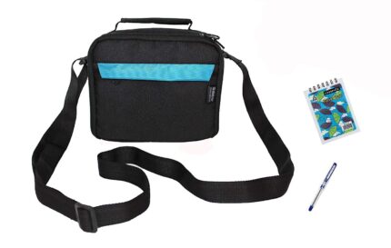 Saco Carry Travel Metal and Nylon Soft Bag for Omron HEM-7120, 7130, 7113, 8712, 7121, 7132, 7112, 6131, 7270, 8711, 8712 Models Blood Pressure Monitor