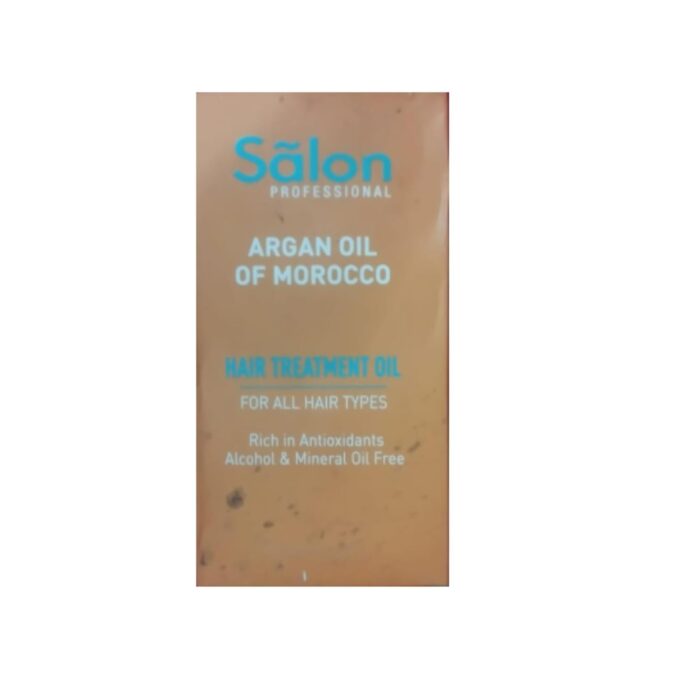 Salon Professional Moroccan Argan Oil Hair Treatment, Antioxidant-Rich, Alcohol-Free, All Hair Types