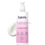 Sanfe Collagen Retinol Body Lotion | For Skin Tightening, Firming, Stretch Marks, Wrinkles & Anti Aging | Brighter, Soft Skin | For Men & Women - 200ml