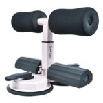 Satsill Sit Up Assistant Bar for Workout | Crunch Equipment for Abs | Situp Bar for Home Gym with Double Suction Cups | Adjustable Core & Leg Exercise Equipment, Pink