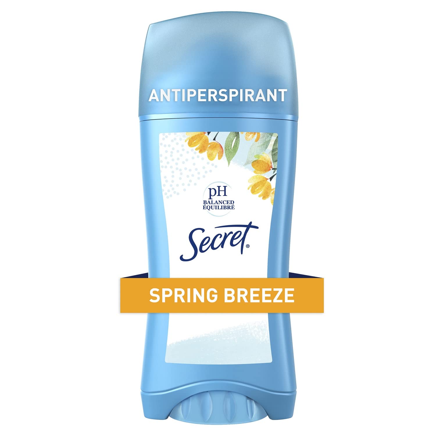 Secret Original Spring Breeze Scent Women's Invisible Solid Antiperspirant & Deodorant 2.6 Oz