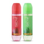 Secret Temptation Body Mist Combo for Women, Pack of 2 (135ml Each) l Bold & Magic Body Mist l Long-Lasting Fragrance l Dermatologically Tested & Safe on Skin