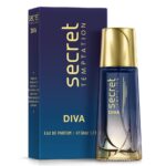 Secret Temptation Diva Luxury Perfume for Women | Long Lasting Smell & Aromatic Woody Fragrance | Eau de Parfum - 50 ml