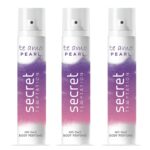 Secret Temptation Te Amo Pearl Perfume Body Spray for Women, 120ml each (Pack of 3)