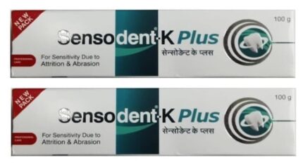 Sensodent K Plus Toothpaste - 100gm, Pack Of 2