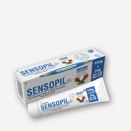 Sensopil Toothpaste Gel (Pack of 3, 100 gm Each) | Fluoride Toothpaste for Sensitive Teeth & Fresh Breath