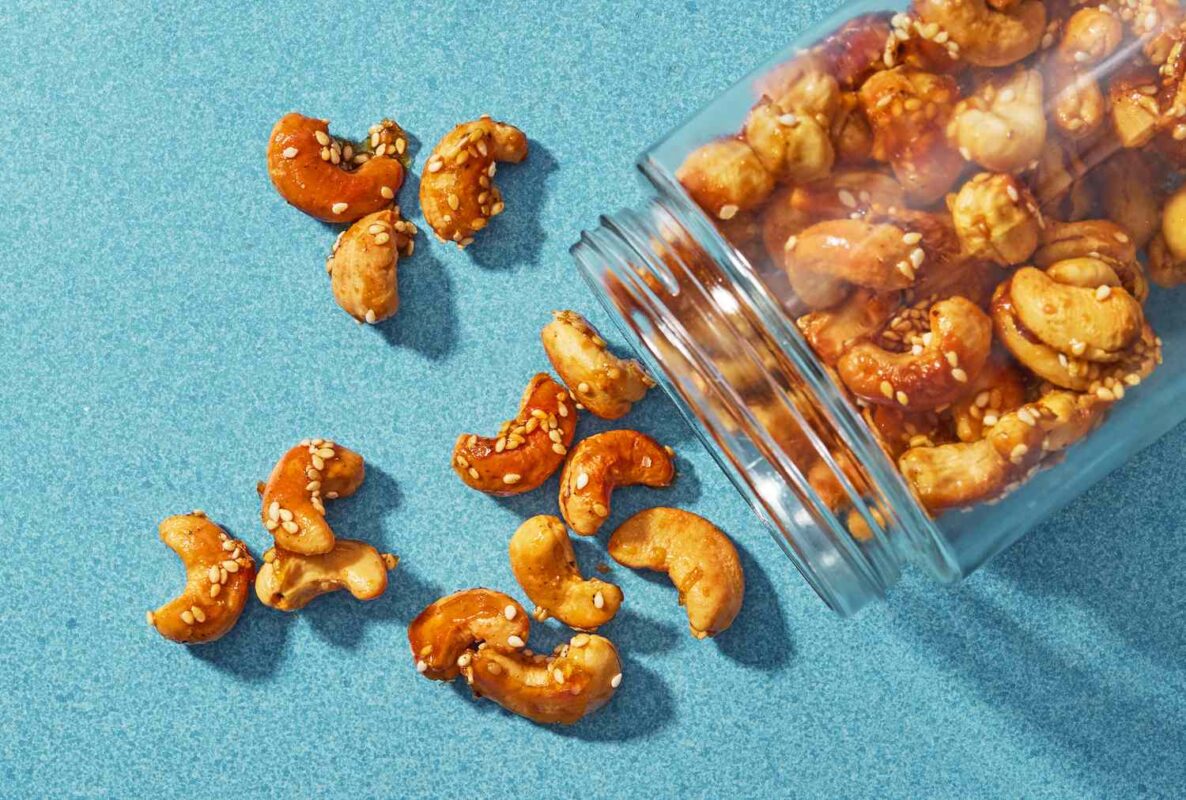 Sesame-Honey Roasted Cashews