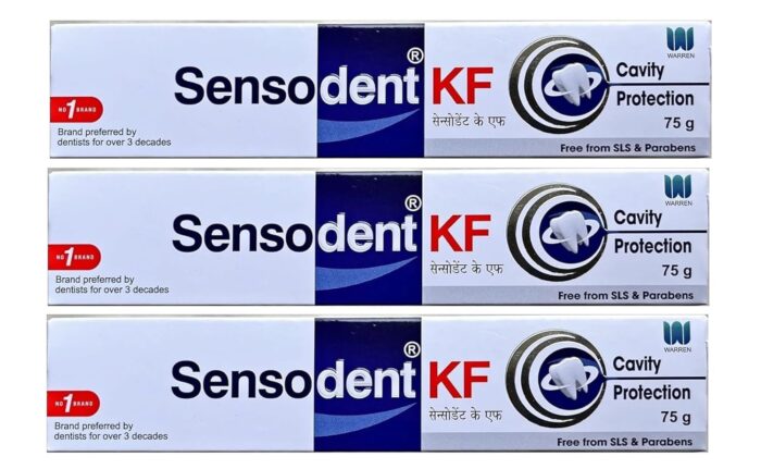 Shark Sensodent Kf Dental Toothpaste - 100 Gms (Set Of 3)