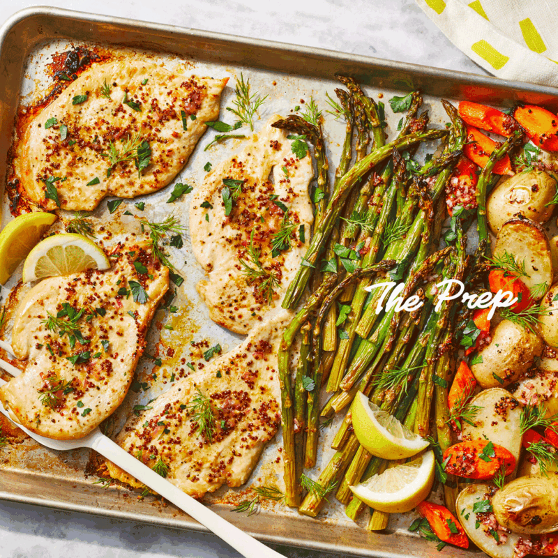 Sheet-Pan Dinners for Healthy Aging (& Shopping List!)