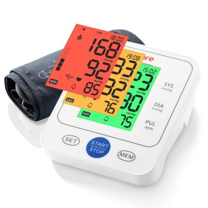 Sinocare BSX516 Blood Pressure Checking Machine, Automatic BP Apparatus, BP Monitor Digital, BP Machine Digital for Home, Arm Circumference Added 22-42cm
