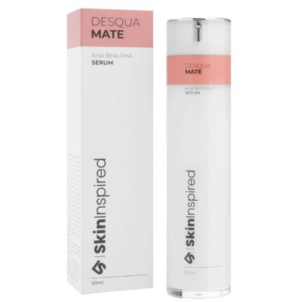 SkinInspired AHA+BHA+PHA Lactic Acid + Salicylic Acid Face Serum|Exfoliating Serum For All Skin Types|Pore Cleansing Face Serum|Reduces Acne & Blackheads|Peeling Solution For Glowing Skin|50 ML