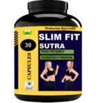 Slim Fit Sutra Nutrition Fat Burner Capsules for Naturally Weight Management (30 Capsules)