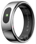 Smart Ring for Men Women Smart Ring Men Temperature Heart Rate Monitor Sleep Tracker Call/SNS Notification Fitness Tracker Gesture Control Pedometer Calories Step Counter Compatible with iOS Android