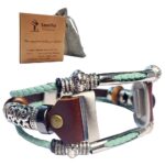 Smatiful Bracelet Bands with Box Pack for Women, Adjustable Replacement Watch Band Compatible for Fitbit Charge 5 /Charge 6, Muticolor