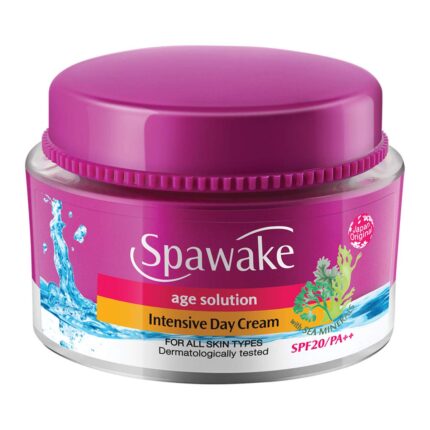 Spawake Anti Aging Face cream, Age Solution Intensive Day Cream, with SPF 20 PA++, 50g