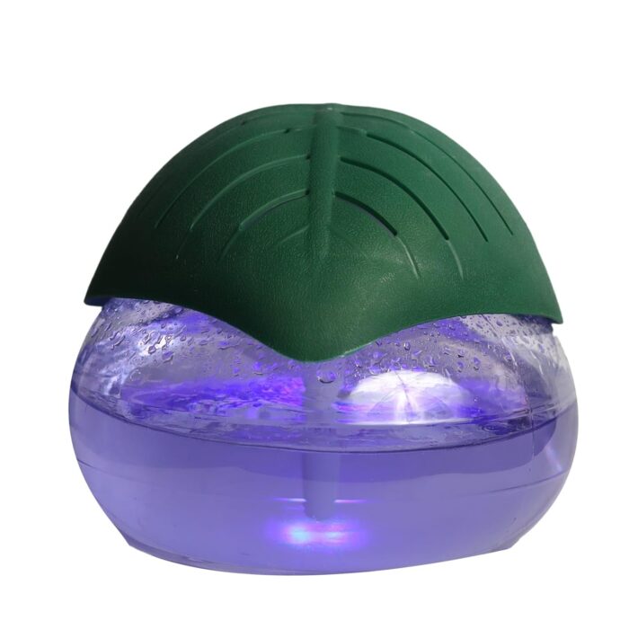 Ssanvi Humidifier Revitalizer Hygiene Portable Room Air Purifier and with Led Lights, Run Time: 16 Hours– Perfect for Living Rooms, Kitchen, Office & Hotels (24 * 24 * 12 cm,Green)-750 Ml